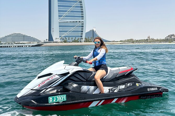 Dubai Yamaha Jet Ski GP1900R – Free Drinks & Snacks - Burj Al Arab from the water