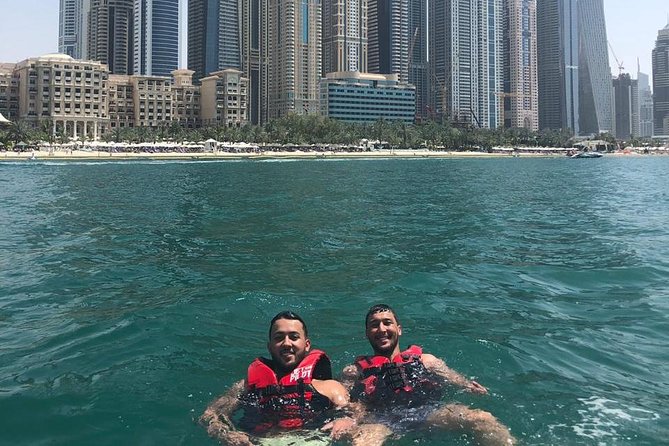 Exclusive 1HR Jet Ski Tour- Burj al Arab & Atlantis - Atlantis and The World Island from offshore