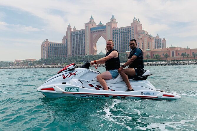Exclusive 1HR Jet Ski Tour- Burj al Arab & Atlantis - What is included, and what is not