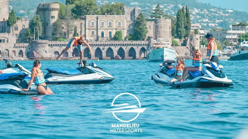 Excursion en Jet Ski Cannes 1H - A one-hour ride with a very good setting
