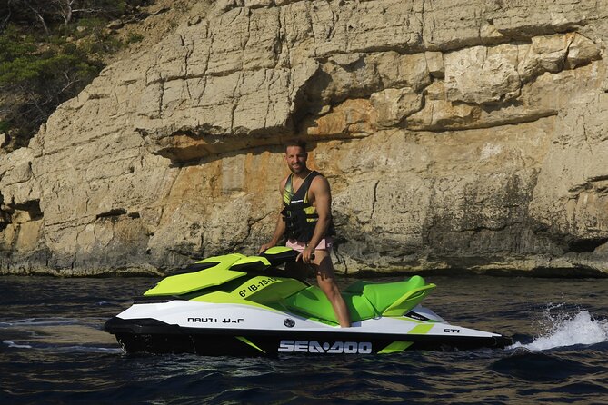 Excursion to Cala Salada by Jet Ski From San Antonio - A short, lively route from San Antonio