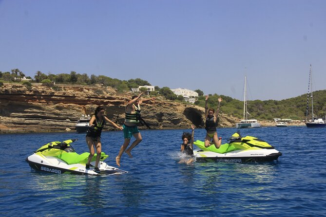 Excursion to Cala Salada by Jet Ski From San Antonio - Leaving from Avinguda del Doctor Fleming