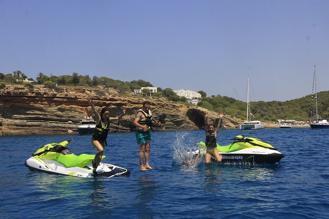 Excursion to Puertas del Cielo by Jet Ski From San Antonio - Leaving San Antonio for Ibiza’s rocky west coast