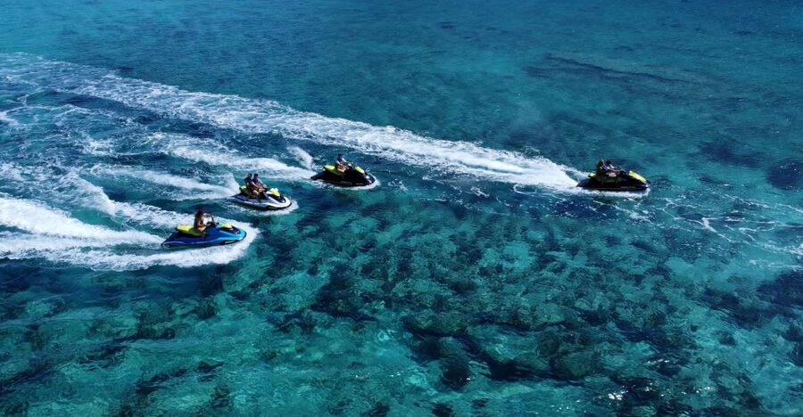 Falasarna: Jet Ski Safari to Balos Beach - The 30 to 40 minute ride toward Balos