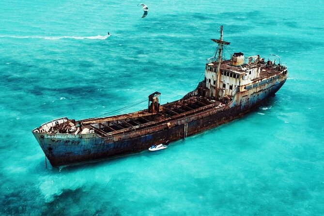 FAMOUS SHIPWRECK, Tiki Bar & Iguana Island Private Jet Ski Tour - Starting at Long Bay with a private Sea-Doo