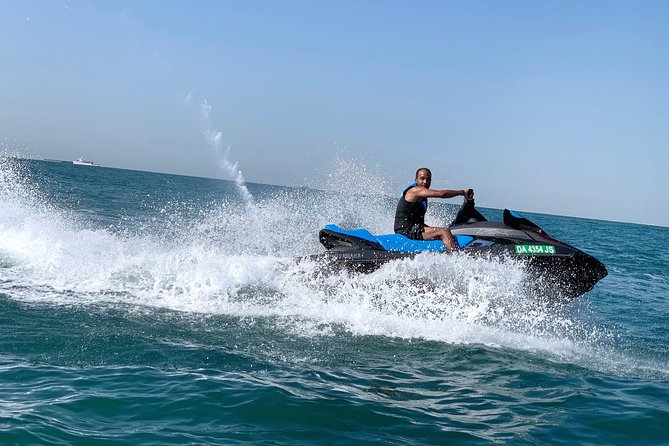 Fastest Jet Ski with Dubai Skyline, Burj Al Arab Views and Juice - Equipment, comfort, and safety limits