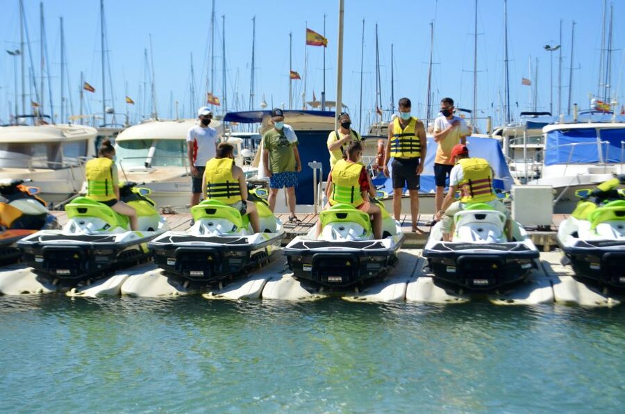 from Torrevieja: Jet ski tour without a license. - Practical rules for a smooth departure
