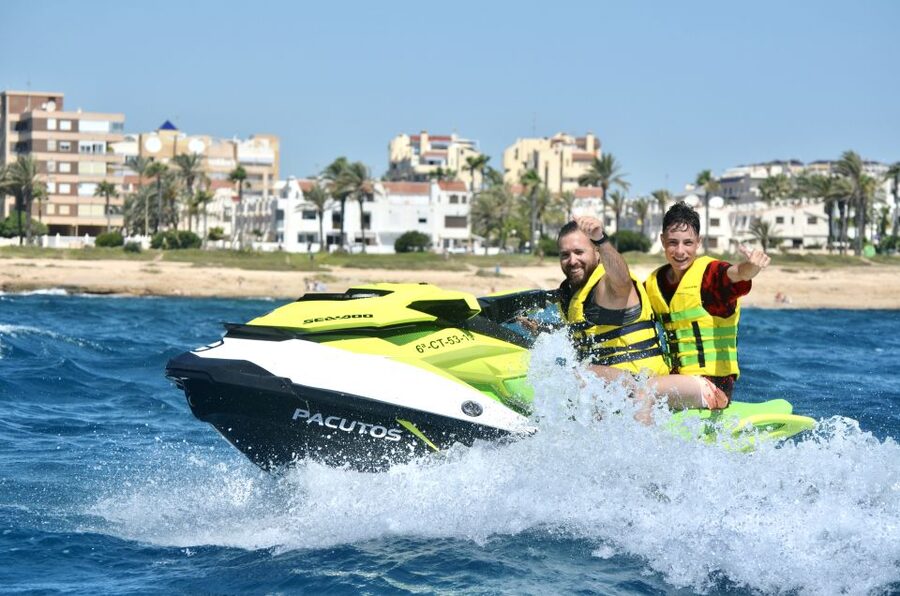 from Torrevieja: Jet ski tour without a license. - Who will enjoy this Torrevieja jet ski tour?