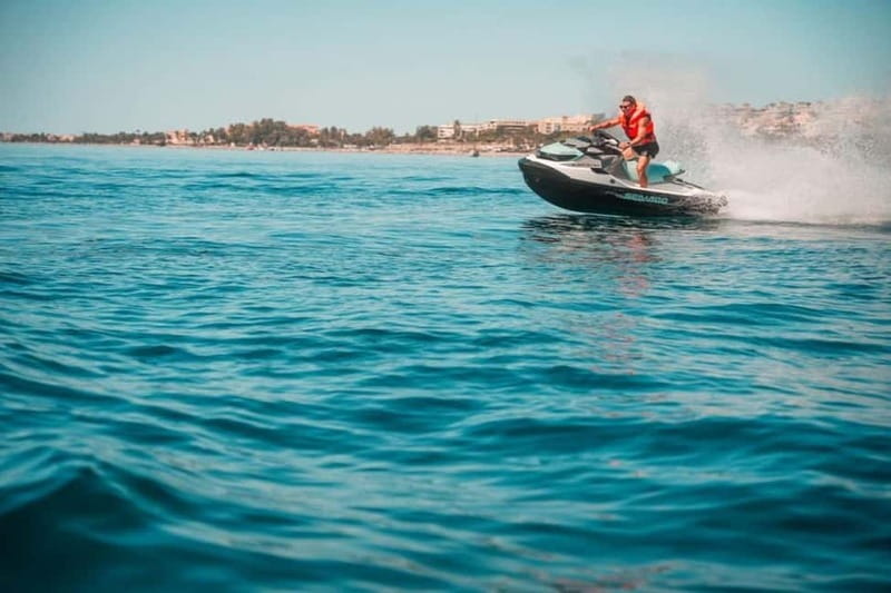 Fuengirola: Guided JET SKI Tour Seadoo GTX Pro 130 2024 - What 30 minutes really gives you