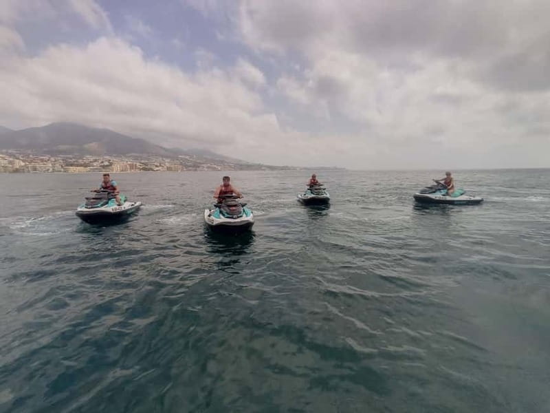 FUENGIROLA: SEADOO PREMIUM JET SKI RENTALS - Setting out from Fuengirola Marina