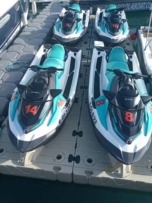 FUENGIROLA: SEADOO PREMIUM JET SKI RENTALS - Staff, language, and group size