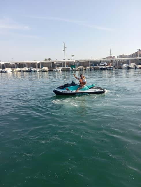 FUENGIROLA: SEADOO PREMIUM JET SKI RENTALS - The safety lesson is short but important