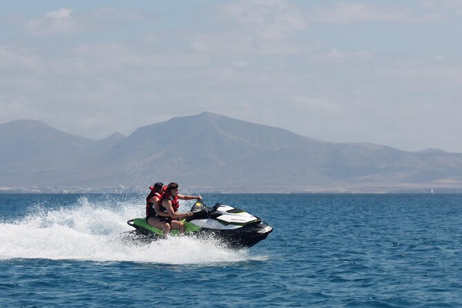 Fuerteventura Jet Ski Tour - Corralejo, Lobos Island, and Lanzarote from the water