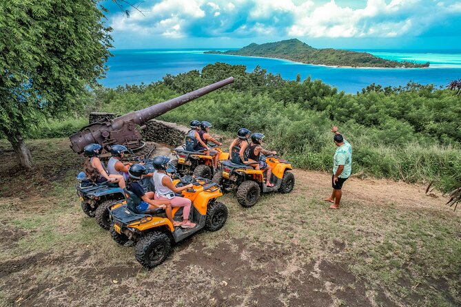 Full Day Combo ATV & Jet Ski with a Polynesian BBQ on a Motu - Starting at 9:00 with an ATV island circuit