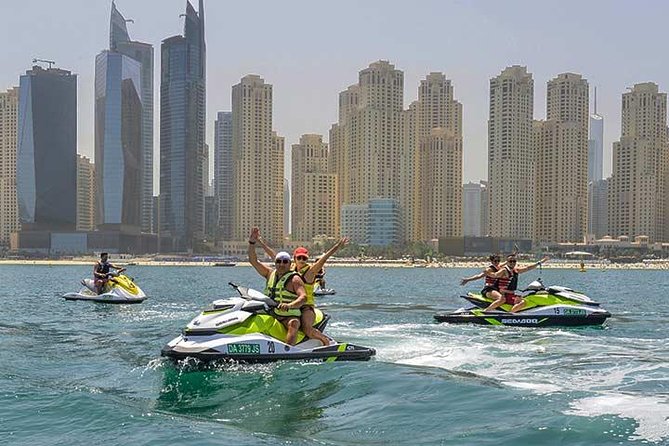 Go on a Jet Ski Safari Adventure to Burj al Arab, Palm Jumeirah and Dubai Marina - Dubai Marina, Jumeirah, and the wider skyline