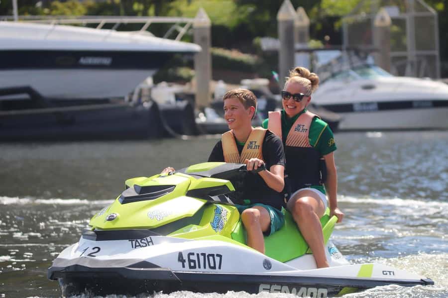 Gold Coast: 1-Hour Jet Ski Ride -No slow zones + Free Photos - Who Will Enjoy It Most?