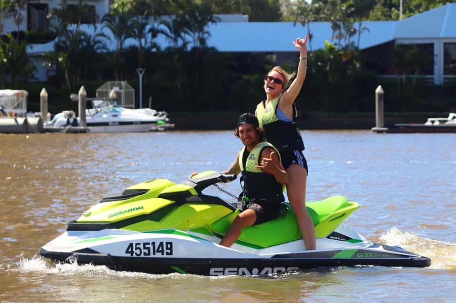 Gold Coast: 1-Hour Jet Ski Ride -No slow zones + Free Photos - The Safety Briefing Sets the Tone