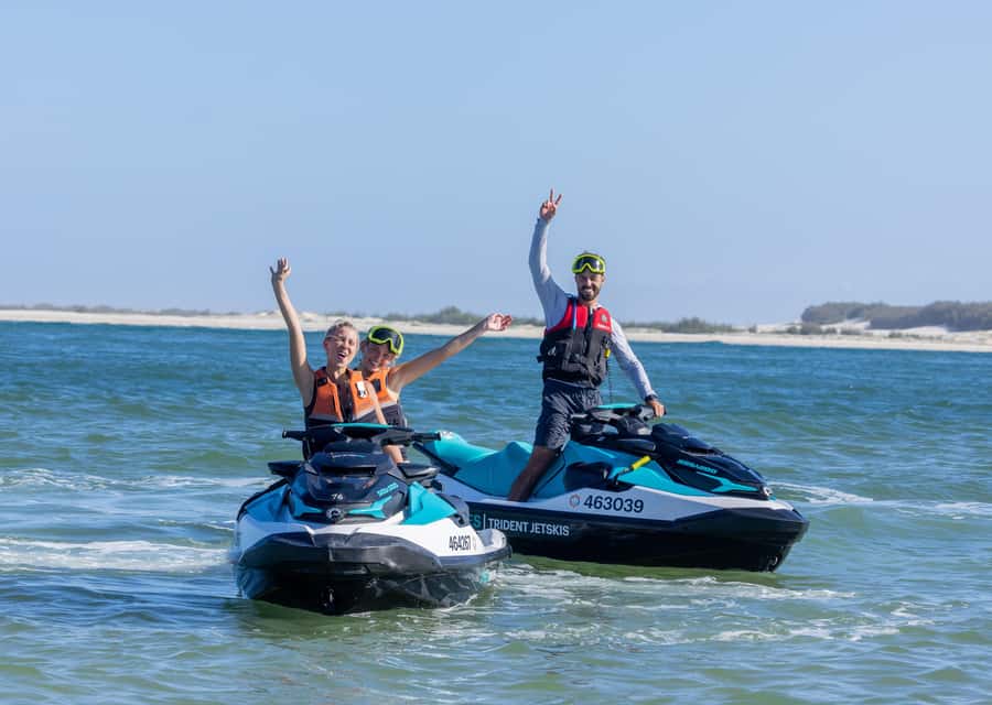 Gold Coast: Stradbroke Island Jetski Tour - Thirty minutes to learn the Sea-Doo basics