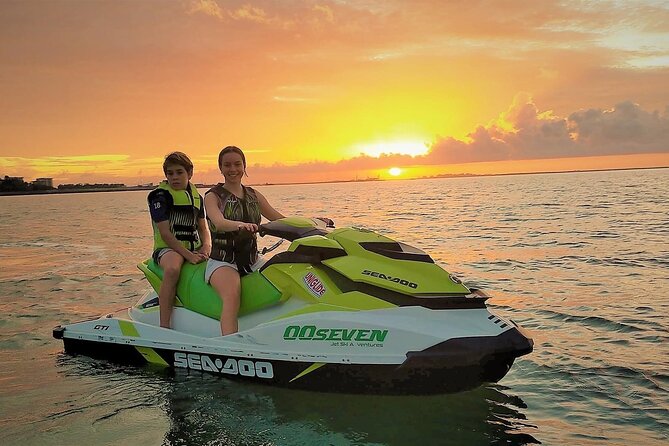 Golden Eye Sunset Jet Skiing in Darwin - Golden-hour views and the Darwin skyline