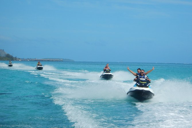 Grand Combo 3H00 of Jetski + 2H30 of Quad - Starting at the Moorea Activities Center