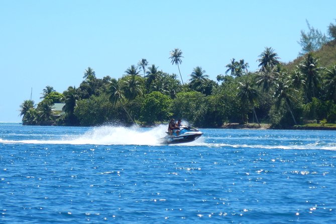 Grand Combo 3H00 of Jetski + 2H30 of Quad - Three hours by jet ski across Moorea’s lagoon