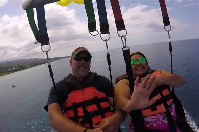 Grate River Rafting with Limestone Massage, Jet Ski and Parasailing combo tour - A fast-moving day from Montego Bay to Hanover