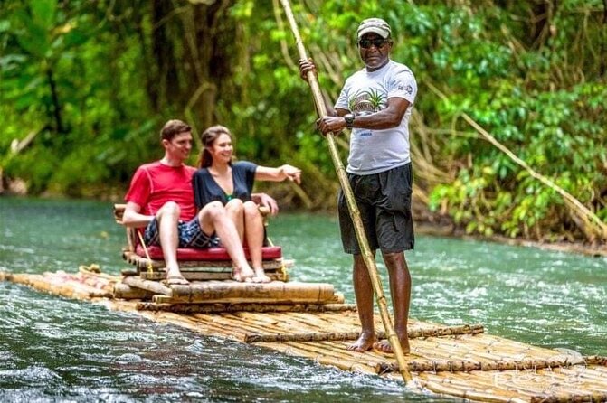 Grate River Rafting with Limestone Massage, Jet Ski and Parasailing combo tour - Lethe Estate and the 30-foot bamboo raft
