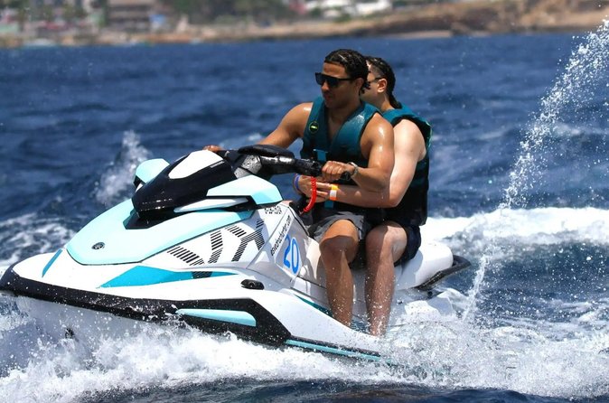 Guided Activity on a Jet Ski to Cala Salada Ibiza - Leaving San Antonio and heading toward the coves