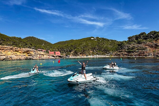 Guided Activity on a Jet Ski to Cala Salada Ibiza - The equipment, guide, and safety briefing