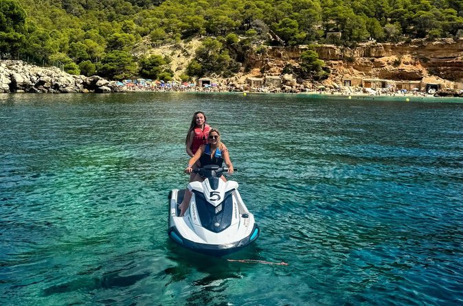 Guided Activity on a Jet Ski to Cala Salada Ibiza - Important age rules for families