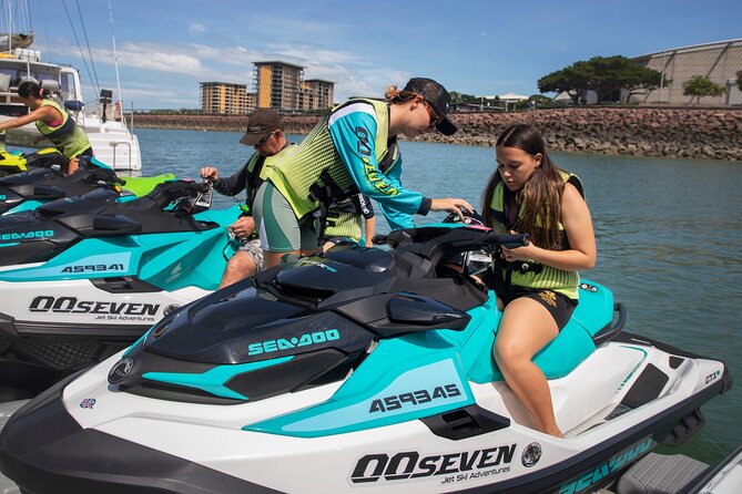 Honey Ryder Sunrise Jet Skiing in Darwin - Watching the sun rise over Darwin