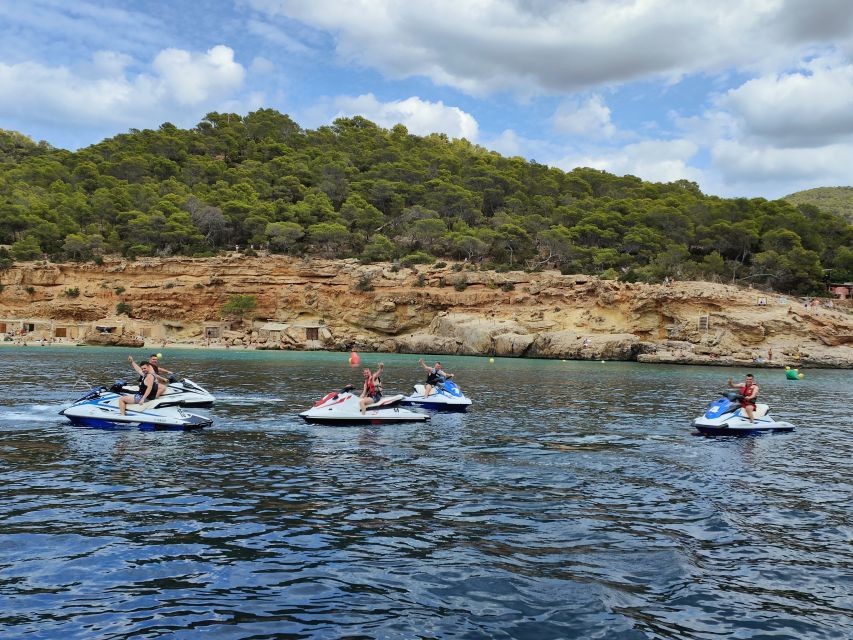 Ibiza Jet Ski Tour: San Antonio to Cala Salada - No License - Returning to the San Antonio rental point