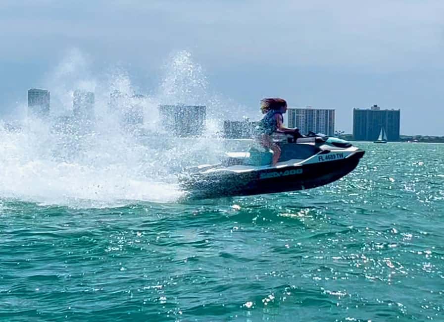 Indian Rocks Beach: Guided Jet Ski Adventure - The open-water riding area
