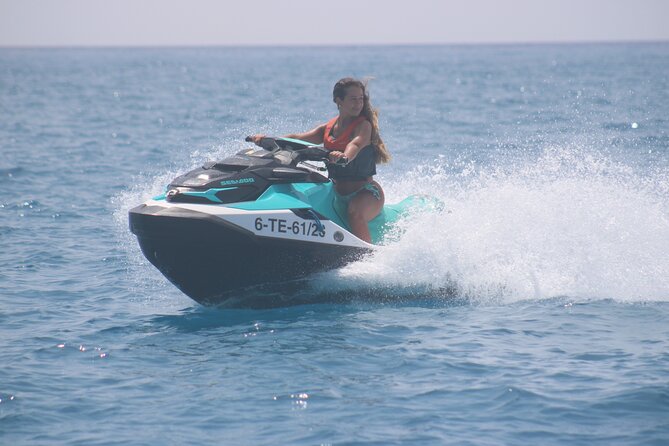 Jet Ski Activity to Lobos Island from Corralejo - Lobos Island from the southeastern coast