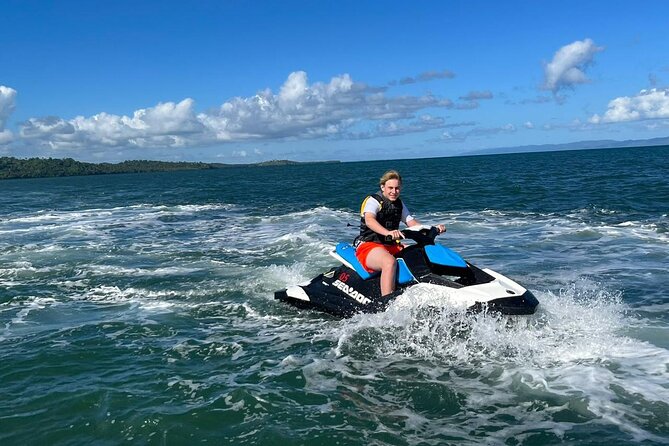 JET SKI ADVENTURE Downtown Punta Cana Lake Park - Beach stops and photo time
