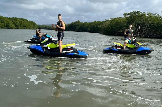 JET SKI ADVENTURE Downtown Punta Cana Lake Park - Donut ride, obstacle course, and optional zipline