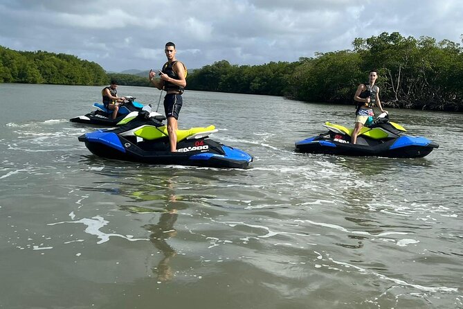 JET SKI ADVENTURE Downtown Punta Cana Lake Park - Communication and guide support