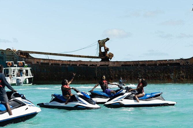 Jet Ski Adventure in Crystal Waters of Turks and Caicos - Safety, training, and the reality of rough water