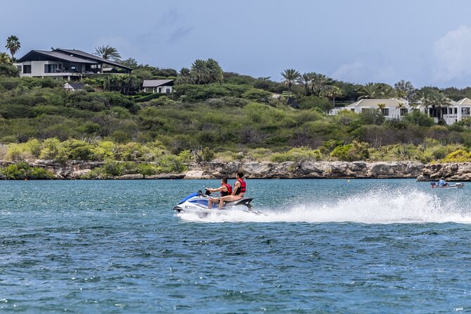 Jet Ski Adventure Spanish Water - Santa Barbara Pier gives the ride a pause
