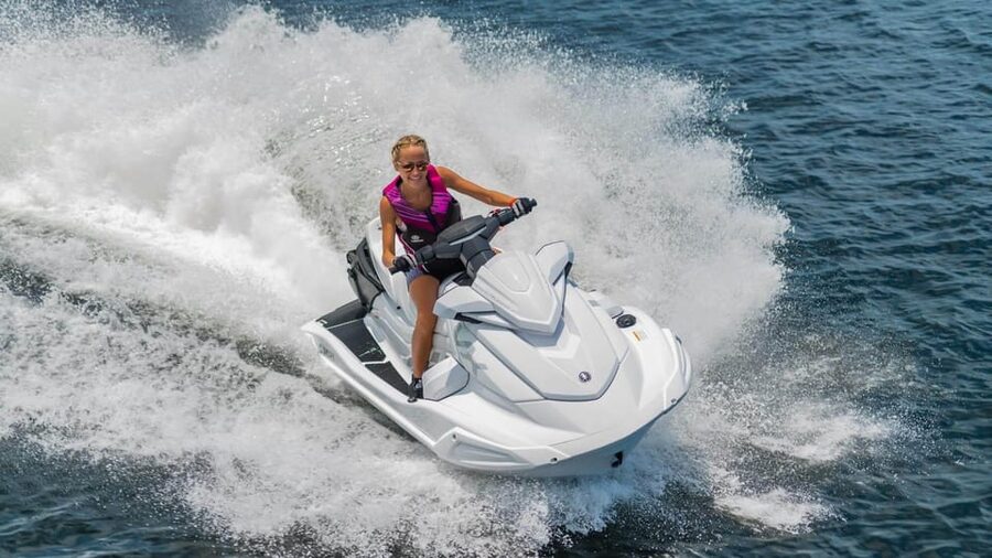 Jet Ski Adventure to the pristine Cala Conta - Reaching the Sands of Cala Conta