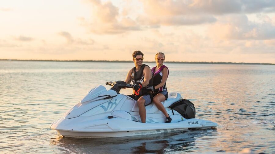 Jet Ski Adventure to the pristine Cala Conta - The Ride Back to the Marina
