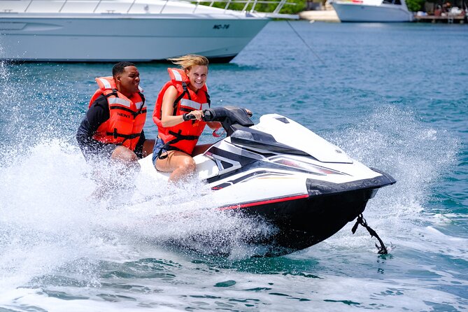 Jet Ski Adventure Tour Curacao - Starting at Caracas Bay and Spanish Water