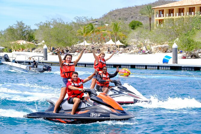 Jet Ski Adventure Tour Curacao - The optional snorkeling stop