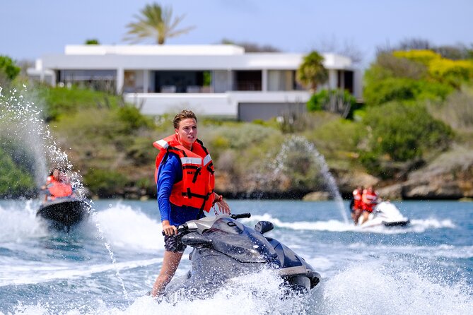 Jet Ski Adventure Tour Curacao - The 15-minute briefing and test ride