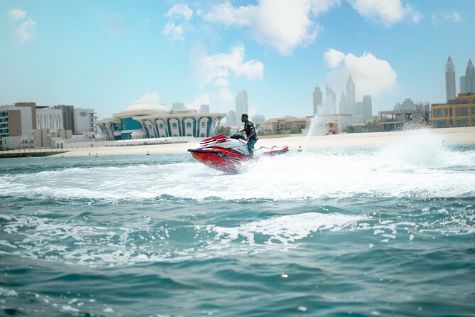 Jet Ski Adventure with Burj Khalifa View - The Burj Al Arab stop
