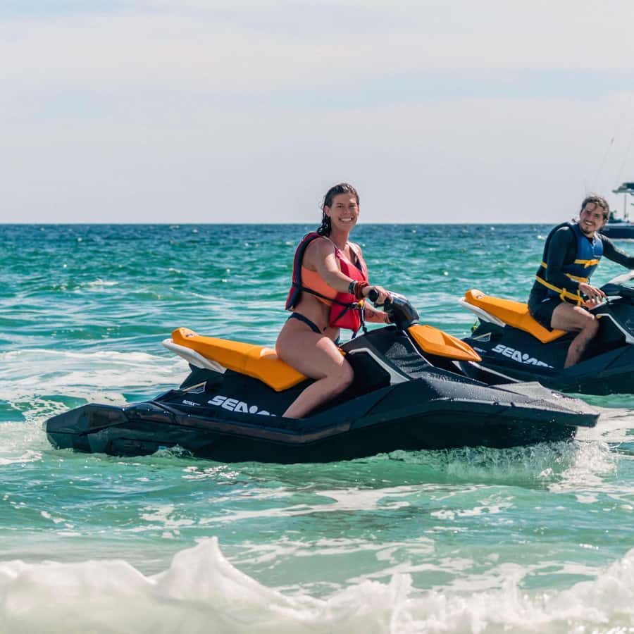 Jet Ski Adventure Zanzibar :Fun at Kendwa/Nungwi Beach - Who will enjoy this activity most
