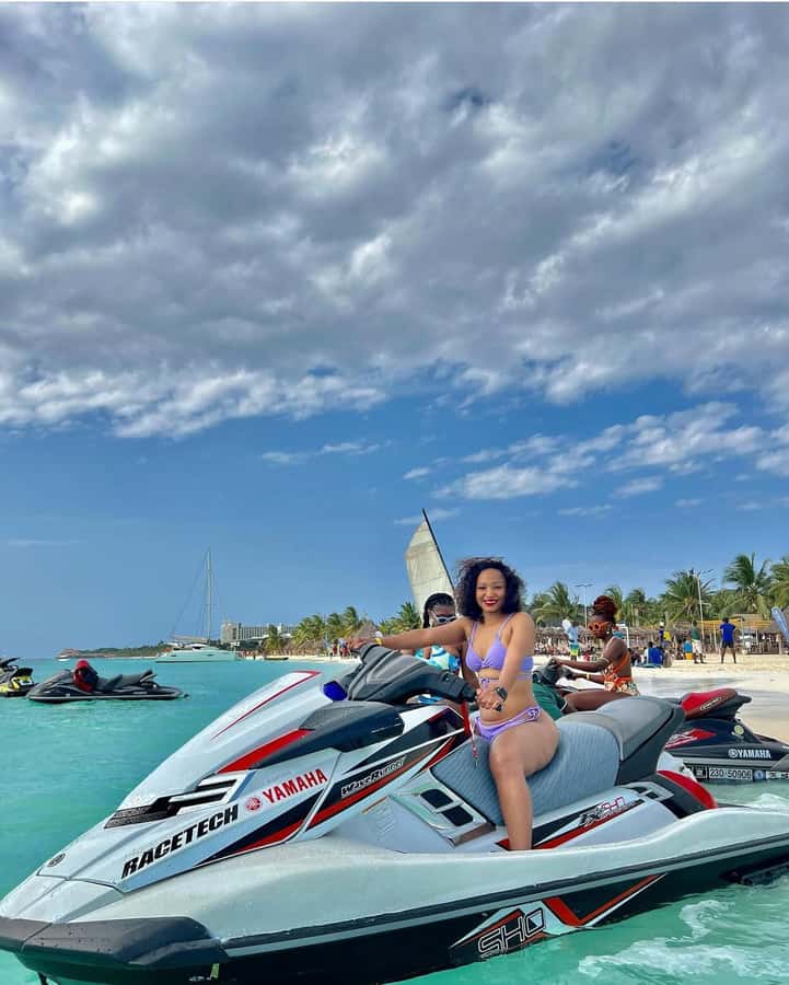Jet Ski Adventure Zanzibar :Fun at Kendwa/Nungwi Beach - Getting from the beach to open water