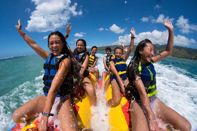 Jet Ski and Banana Boat on Maunalua Bay Exclusive Combo - The 15 to 20 minute banana boat run