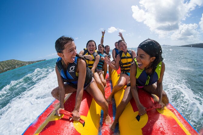 Jet Ski and Banana Boat on Maunalua Bay Exclusive Combo - Who will enjoy this most