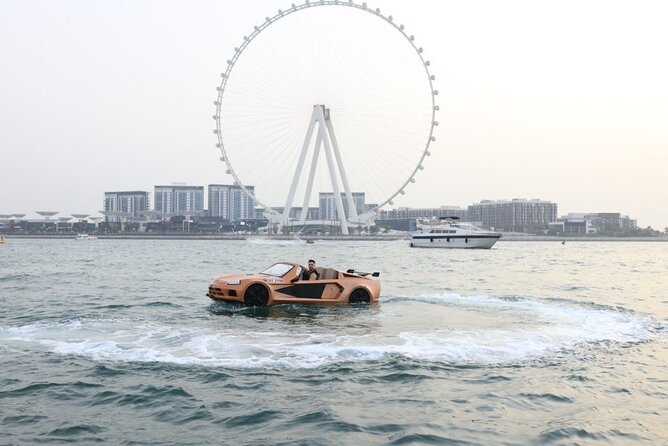 Jet Ski and Jet Car Thrilling Ride Near Burj Al Arab Dubai - The Jet Car across the desert dunes